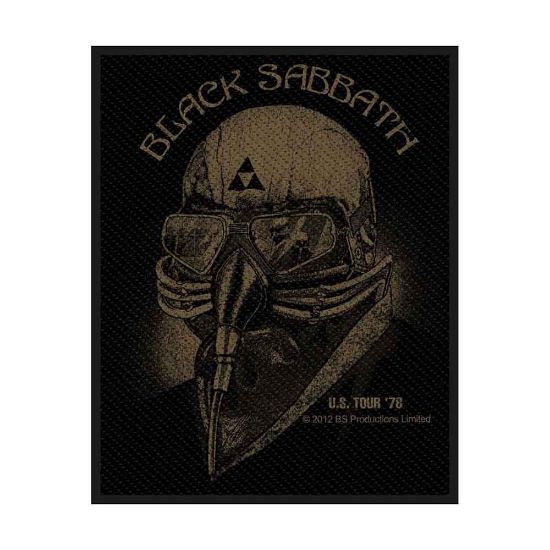 Picture of Black Sabbath Woven Patch: US Tour 1978 (Retail Pack) (Standard)