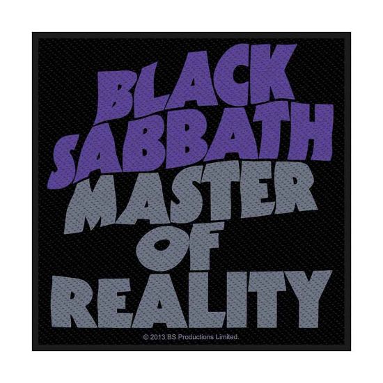 Picture of Black Sabbath Woven Patch: Master Of Reality (Retail Pack) (Standard)