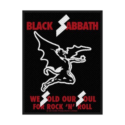 Picture of Black Sabbath Woven Patch: Sold Our Souls (Retail Pack) (Standard)