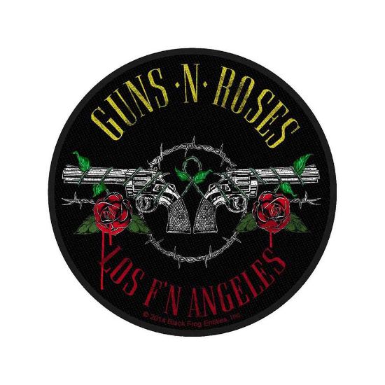 Picture of Guns N' Roses Woven Patch: Los F'N Angeles (Retail Pack) (Standard)