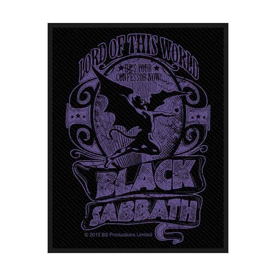 Picture of Black Sabbath Woven Patch: Lord Of This World (Retail Pack) (Standard)