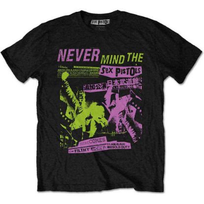 Picture of The Sex Pistols Unisex T-Shirt: Japanese Poster