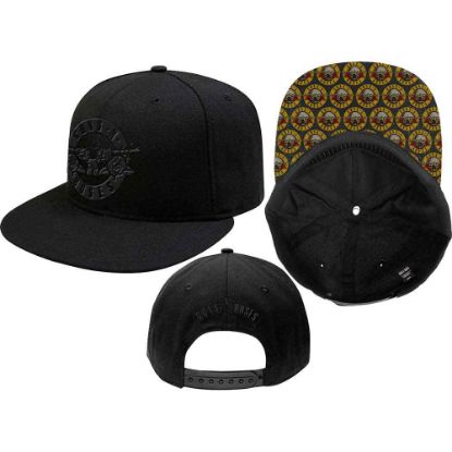 Picture of Guns N' Roses Unisex Snapback Cap: Circle Logo