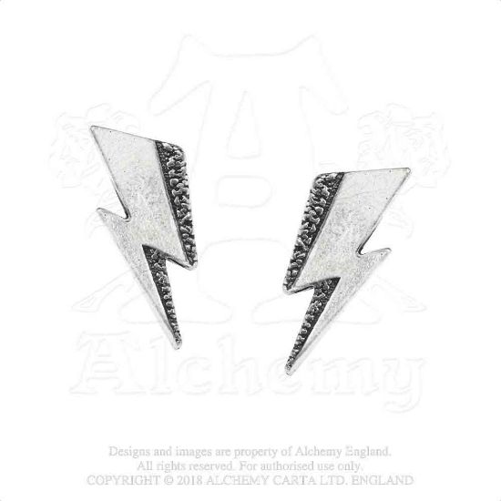 Picture of David Bowie Stud Earrings: Flash