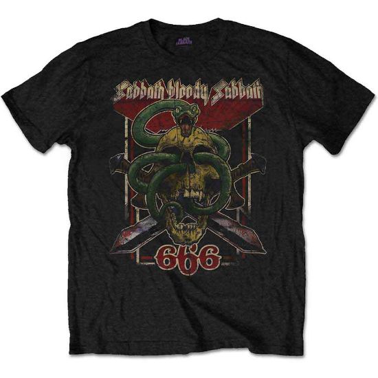 Picture of Black Sabbath Unisex T-Shirt: Bloody Sabbath 666