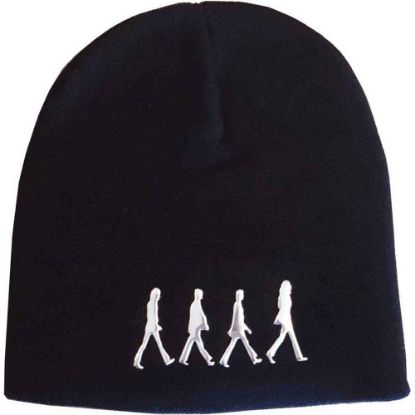 Picture of The Beatles Unisex Beanie Hat: Sonic Silver Abbey Road (Sonic Silver)