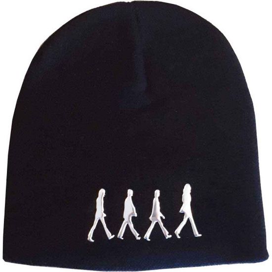 Picture of The Beatles Unisex Beanie Hat: Sonic Silver Abbey Road (Sonic Silver)