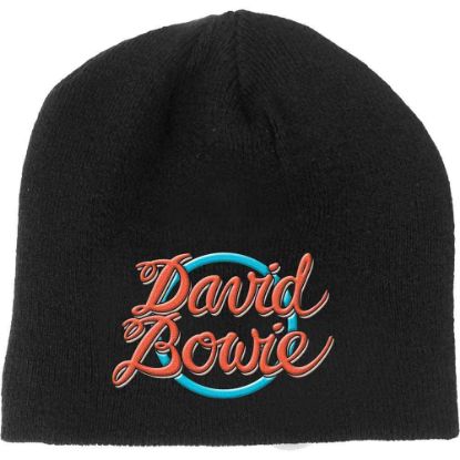 Picture of David Bowie Unisex Beanie Hat: 1978 World Tour Logo