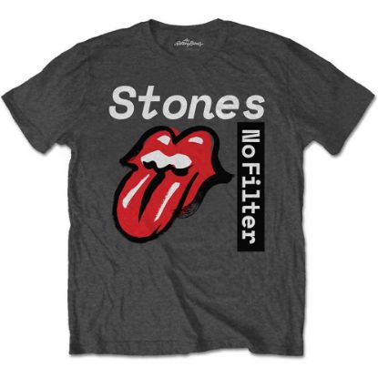 Picture of The Rolling Stones Unisex T-Shirt: No Filter Text