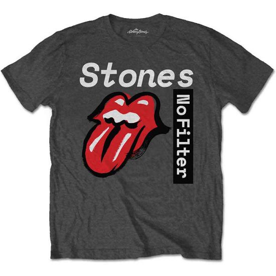 Picture of The Rolling Stones Unisex T-Shirt: No Filter Text