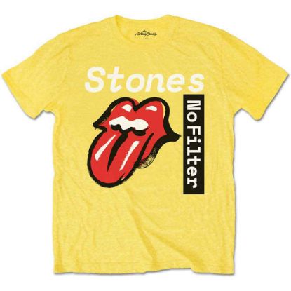 Picture of The Rolling Stones Unisex T-Shirt: No Filter Text