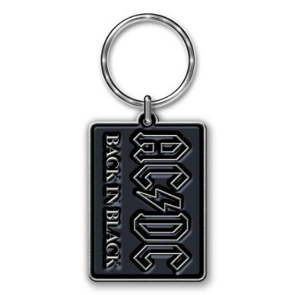 Picture of AC/DC Keychain: Back in Black (Die-Cast Relief)