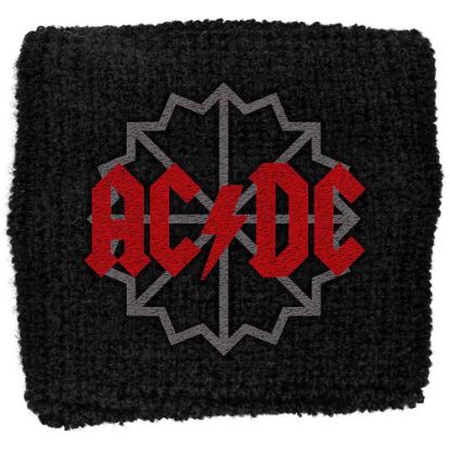 Picture of AC/DC Embroidered Wristband: Black Ice Logo (Loose)