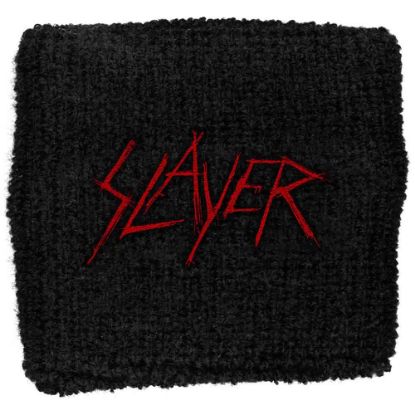 Picture of Slayer Embroidered Wristband: Scratched Logo (Loose)