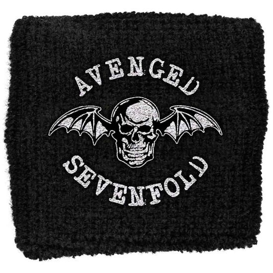 Picture of Avenged Sevenfold Embroidered Wristband: Death Bat (Loose)