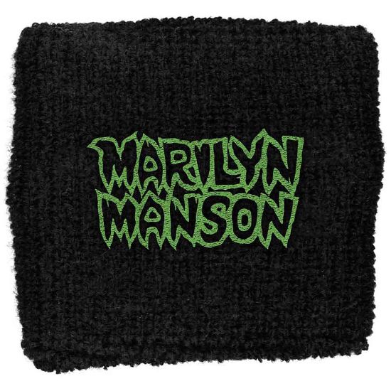 Picture of Marilyn Manson Embroidered Wristband: Logo (Loose)