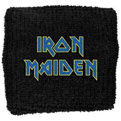 Picture of Iron Maiden Embroidered Wristband: Logo Flight 666 (Retail Pack)