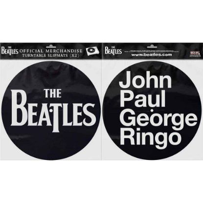 Picture of The Beatles Turntable Slipmat Set: Drop T Logo & JPGR