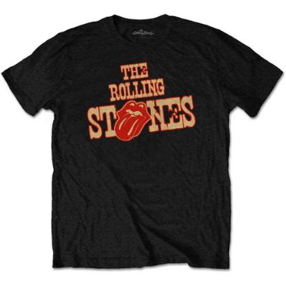 Picture of The Rolling Stones Unisex T-Shirt: Wild West Logo