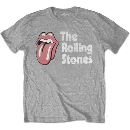 Picture of The Rolling Stones Unisex T-Shirt: Scratched Logo