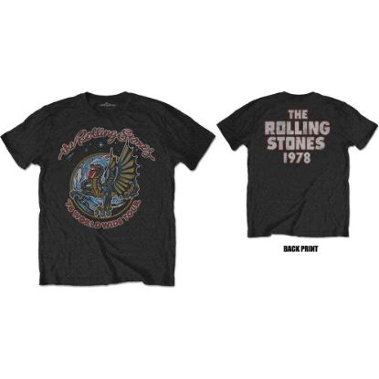 Picture of The Rolling Stones Unisex T-Shirt: Dragon '78 Back Print