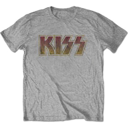 Picture of KISS Unisex T-Shirt: Vintage Classic Logo
