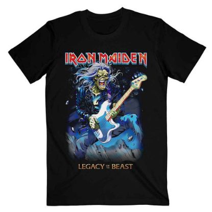 Picture of Iron Maiden Unisex T-Shirt: Eddie on Bass