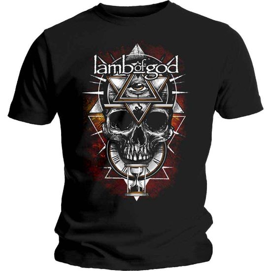 Picture of Lamb Of God Unisex T-Shirt: All Seeing Red