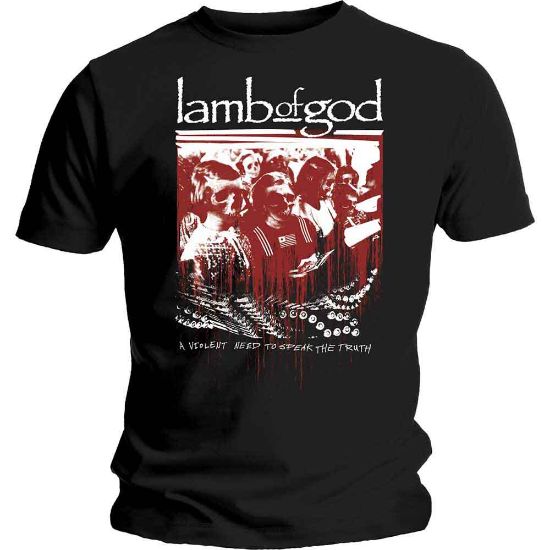 Picture of Lamb Of God Unisex T-Shirt: Enough is Enough