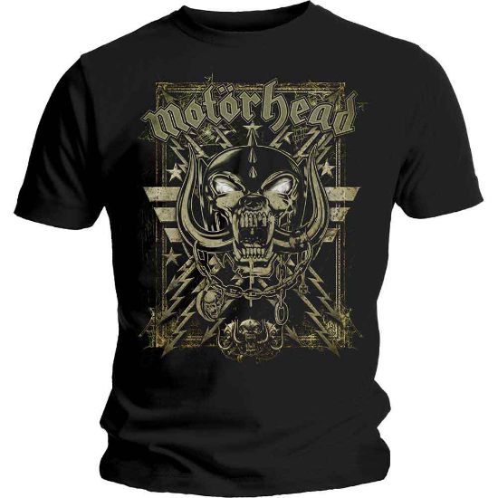Picture of Motorhead Unisex T-Shirt: Spider Webbed War Pig
