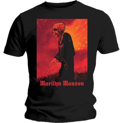 Picture of Marilyn Manson Unisex T-Shirt: Mad Monk