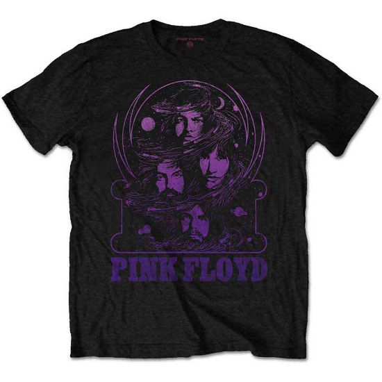 Picture of Pink Floyd Unisex T-Shirt: Purple Swirl