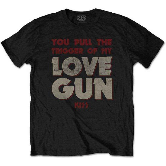 Picture of KISS Unisex T-Shirt: Pull The Trigger