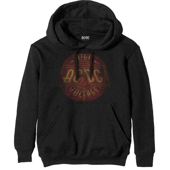 Picture of AC/DC Unisex Pullover Hoodie: High Voltage Vintage