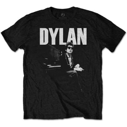 Picture of Bob Dylan Unisex T-Shirt: At Piano