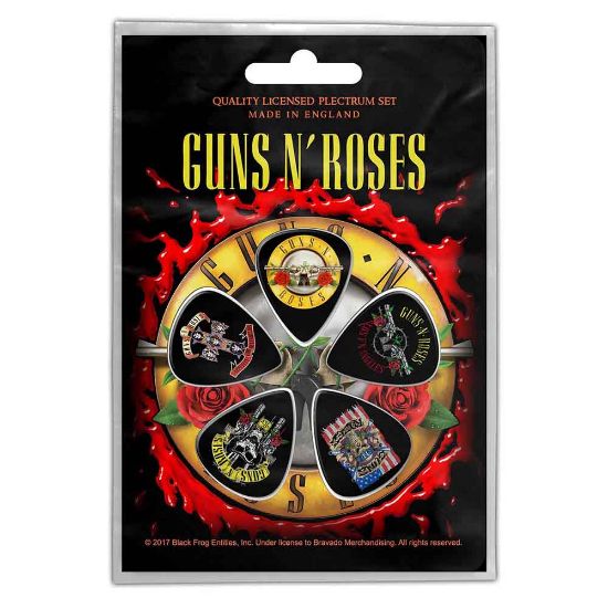 Picture of Guns N' Roses Plectrum Pack: Bullet Logo