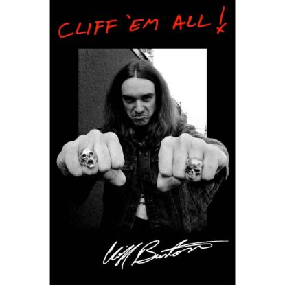 Picture of Metallica Textile Poster: Cliff 'Em All