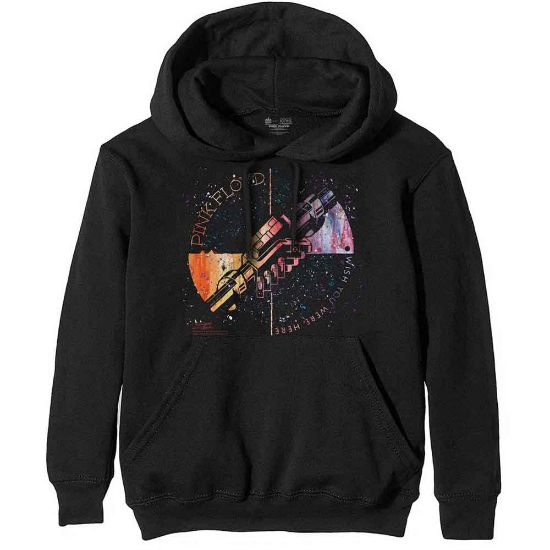 Picture of Pink Floyd Unisex Pullover Hoodie: Machine Greeting Orange (X-Large)