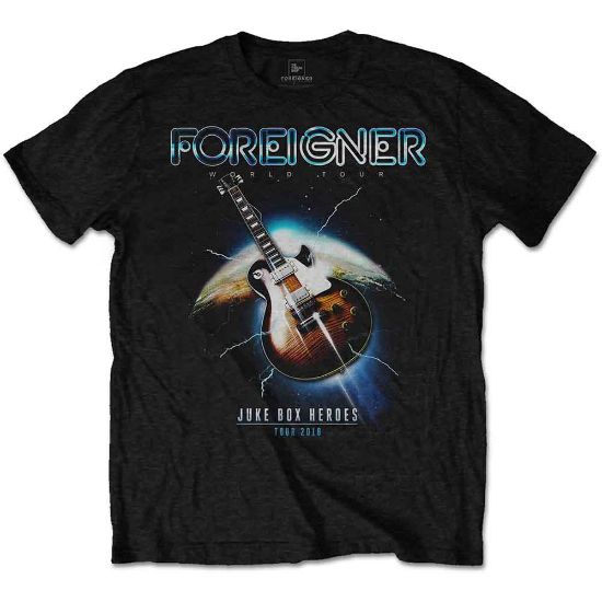 Picture of Foreigner Unisex T-Shirt: Juke Box Heroes