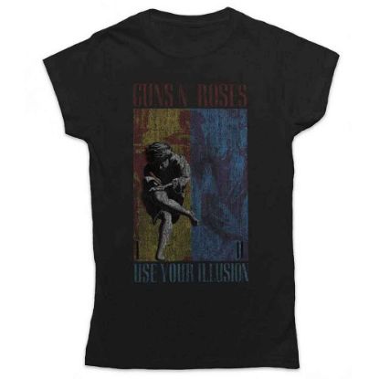 Picture of Guns N' Roses Ladies T-Shirt: Use Your Illusion