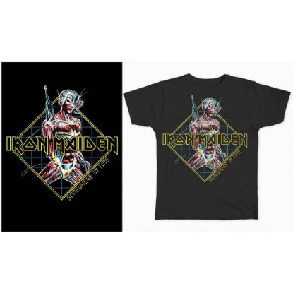 Picture of Iron Maiden Unisex T-Shirt: Somewhere in Time Diamond