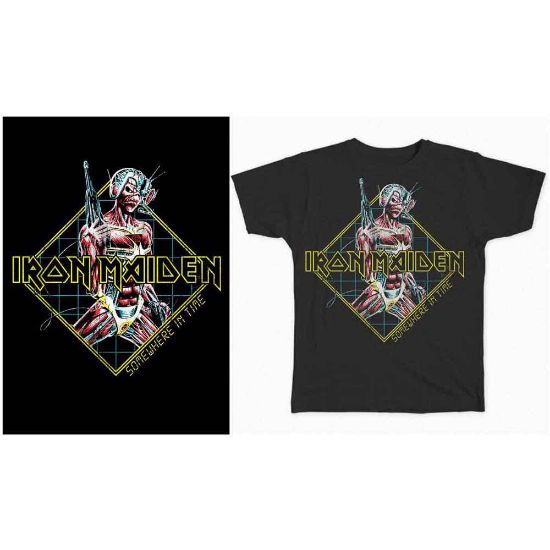 Picture of Iron Maiden Unisex T-Shirt: Somewhere in Time Diamond