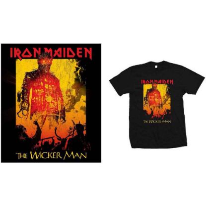 Picture of Iron Maiden Unisex T-Shirt: The Wicker Man Fire