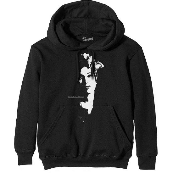 Picture of Amy Winehouse Unisex Pullover Hoodie: Scarf Portrait