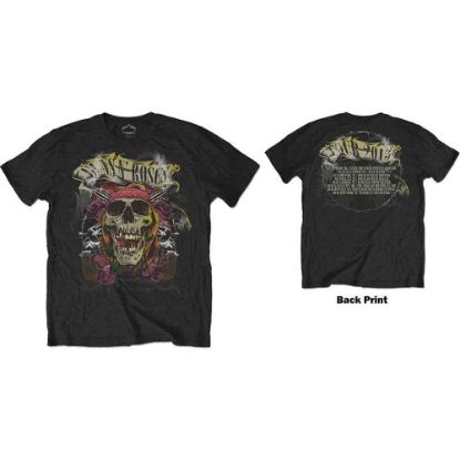 Picture of Guns N' Roses Unisex T-Shirt: Trashy Skull Back Print