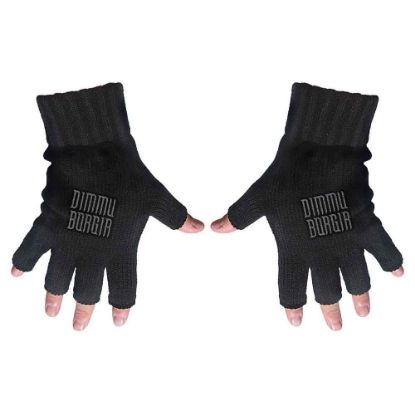 Picture of Dimmu Borgir Unisex Fingerless Gloves: Logo