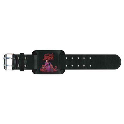 Picture of Death Leather Wrist Strap: Scream Bloody Gore