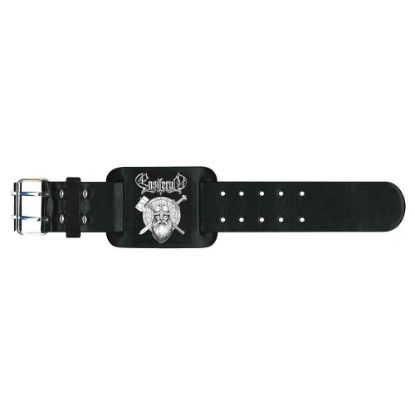 Picture of Ensiferum Leather Wrist Strap: Sword & Axe