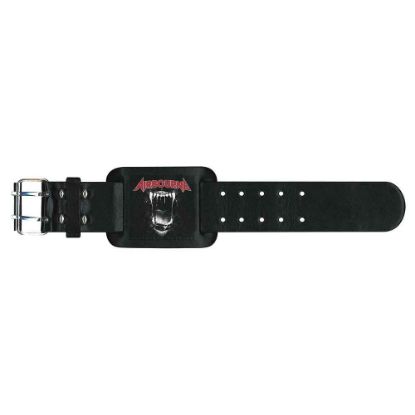 Picture of Airbourne Leather Wrist Strap: Black Dog Barking