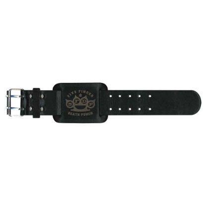 Picture of Five Finger Death Punch Leather Wrist Strap: Knuckles